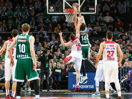 Η Ζαλγκίρις… σάρωσε τον Ολυμπιακό με 20 πόντους στο Κάουνας