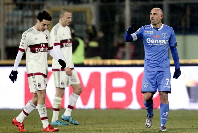 Έμεινε στο 2-2 με την Έμπολι η Μίλαν