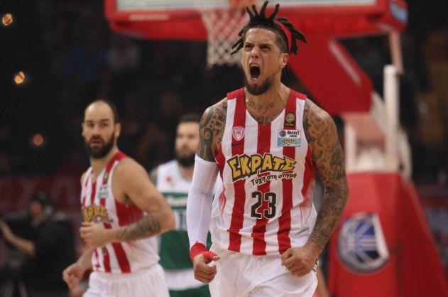 Πρώτος και καλύτερος ο Ολυμπιακός, 80-66 τον ΠΑΟ