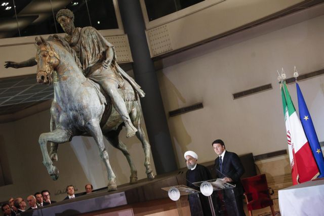 «Είμαστε μόνο στην αρχή» λέει ο Ρέντσι για τις συμφωνίες με το Ιράν