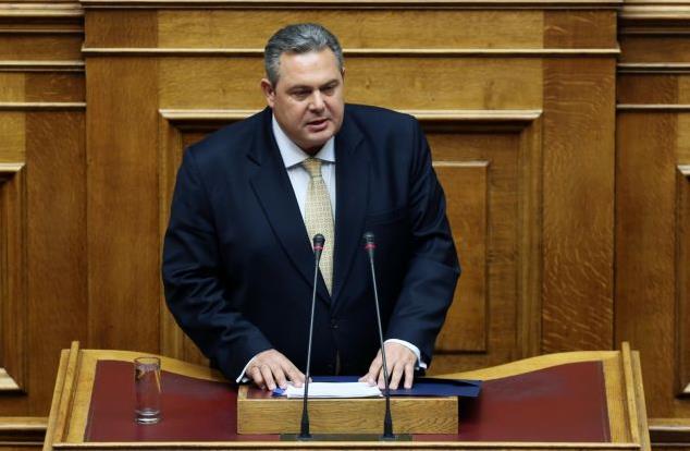Καμμένος: Προτείνω φόρο επί τραπεζικών συναλλαγών για μείωση εισφορών αγροτών