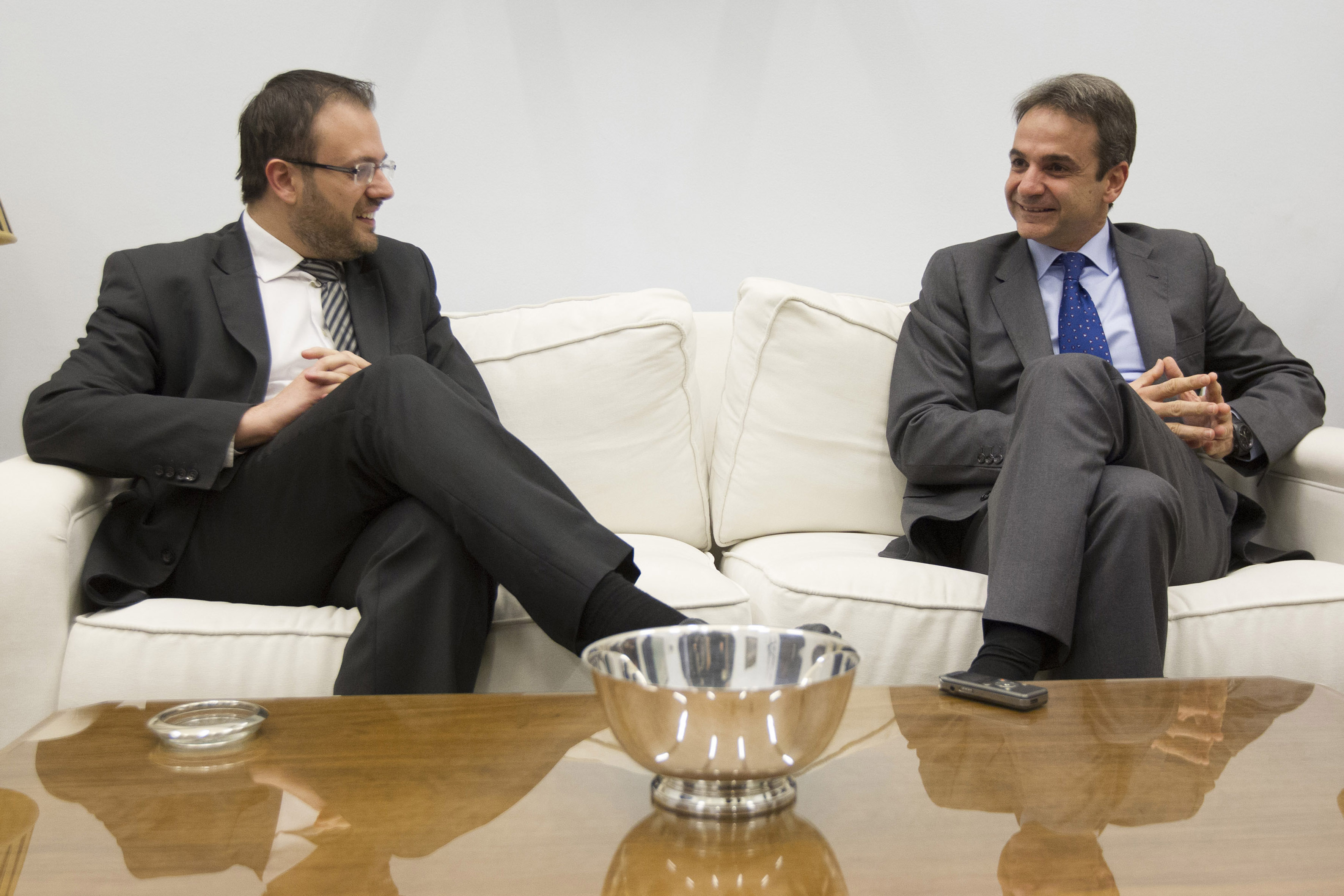 Συναινέσεις ζήτησε από τον πρόεδρο της ΔΗΜΑΡ ο Μητσοτάκης