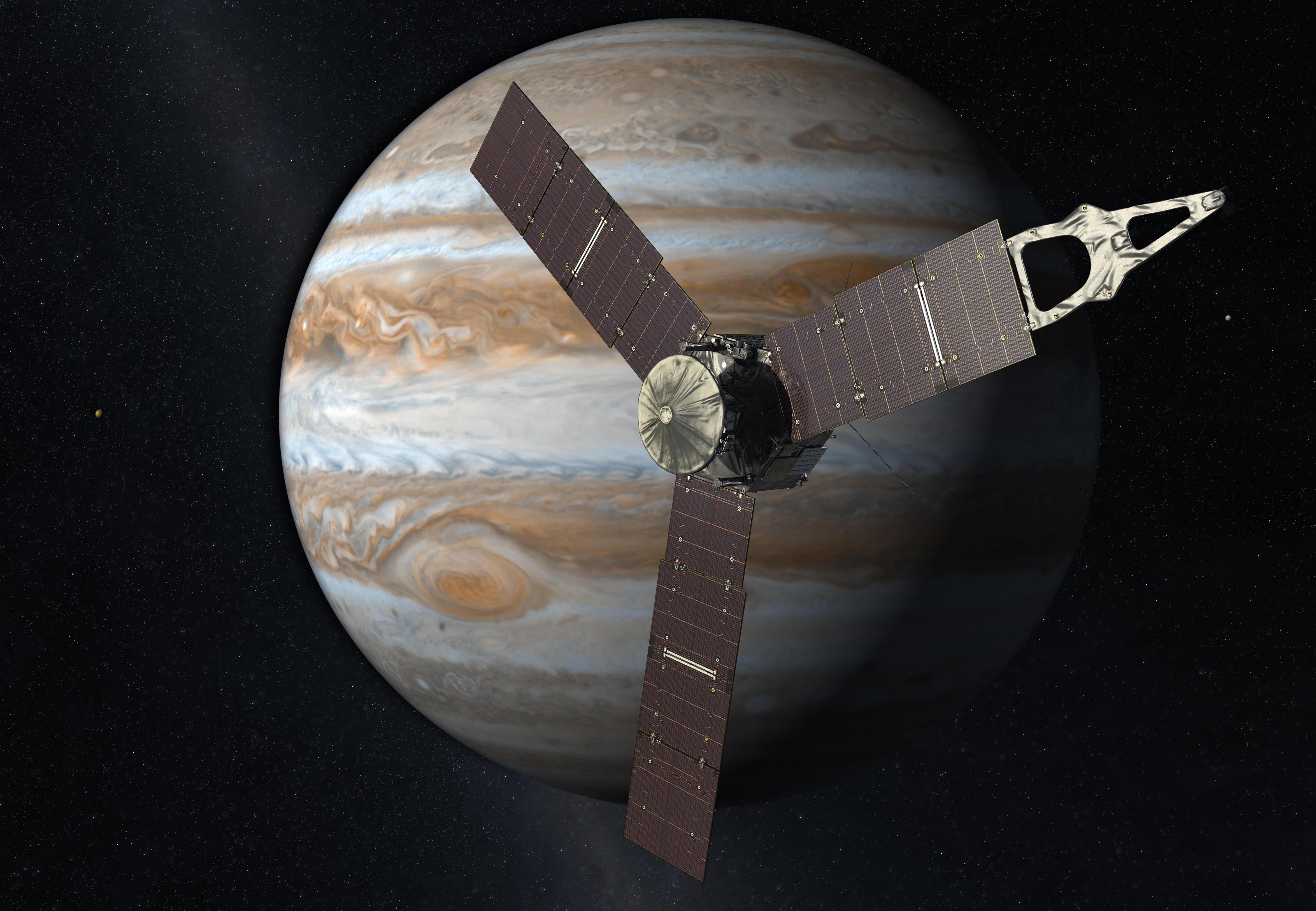 Juno: Ρεκόρ απόστασης για διαστημικό σκάφος που λειτουργεί με τη λιακάδα