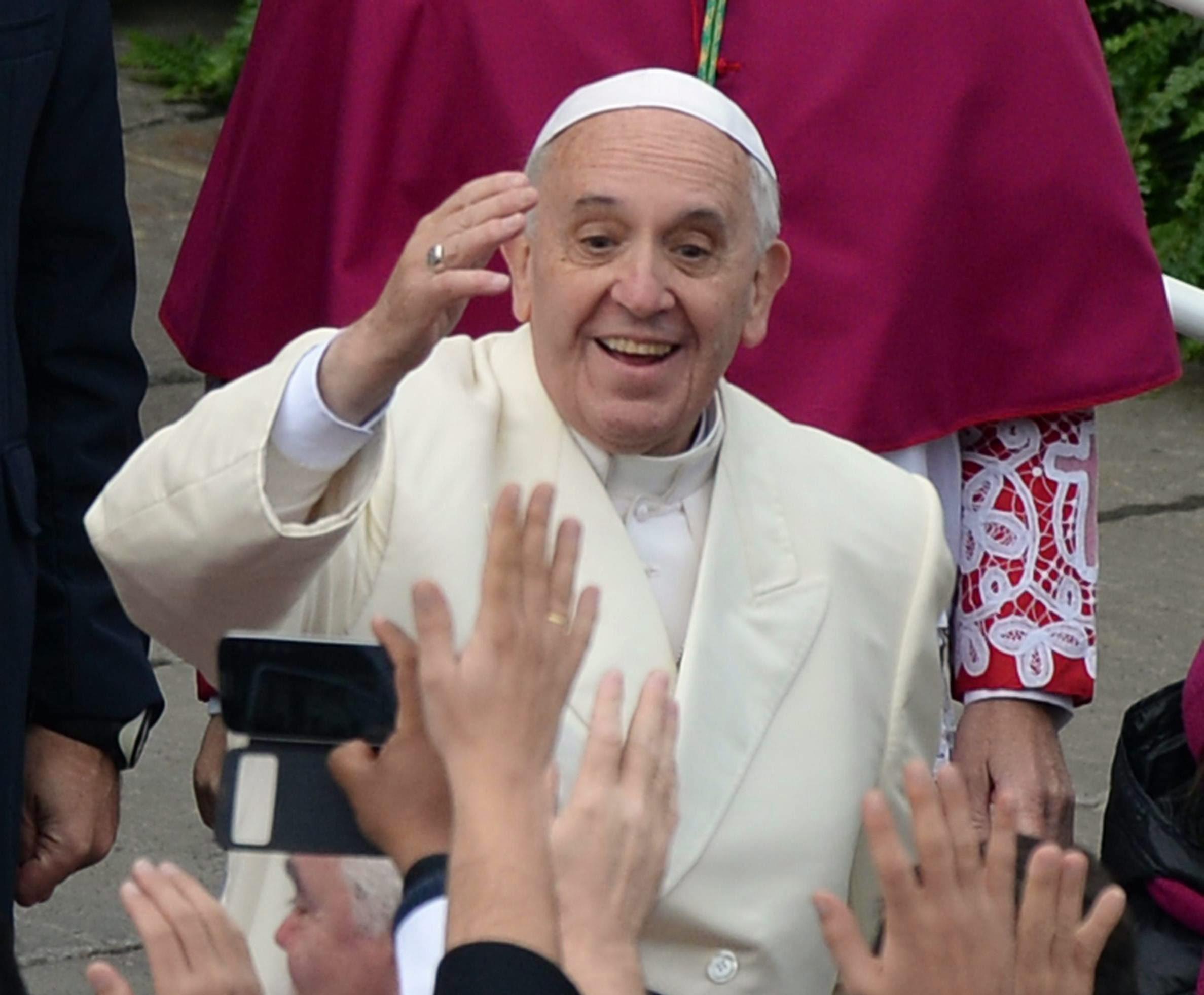 Ο Πάπας Φραγκίσκος στη μεγάλη οθόνη