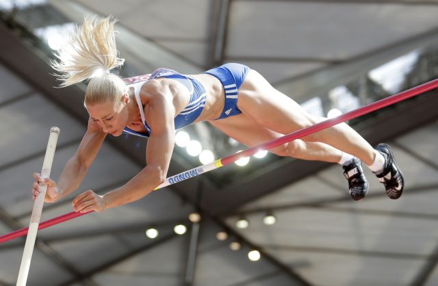 Πανελλήνιο ρεκόρ κλειστού στίβου με 4.81μ. η Κυριακοπούλου