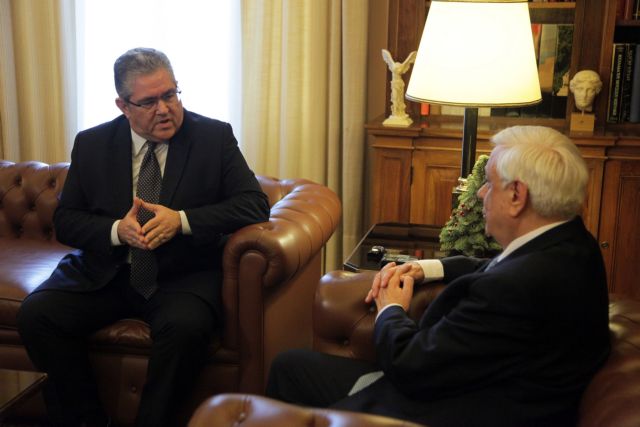 Το προσφυγικό στη συνάντηση Κουτσούμπα με τον Πρόεδρο