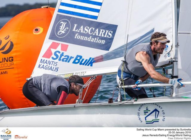 Μετάλλια για Μάντη – Καγιαλή στο «Sailing World Cup» του Μαϊάμι