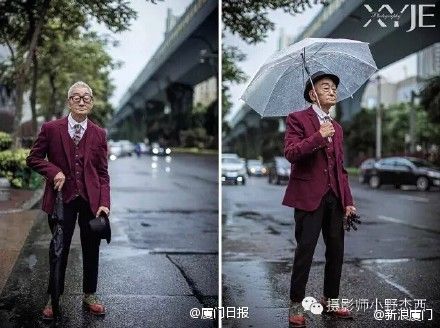 Ο 85χρονος κινέζος παππούς που έγινε fashion icon
