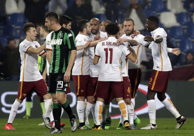 Επεισοδιακό «διπλό» της Ρόμα επί της Σασουόλο