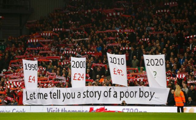 Θα αποχωρήσουν από το «Άνφιλντ» στο 77ο λεπτό οι οπαδοί της Λίβερπουλ