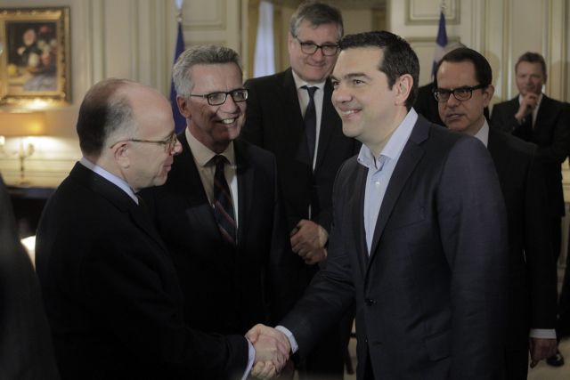 Τσίπρας με ΥΠΕΣ Γαλλίας και Γερμανίας – Αύξηση των αρμοδιοτήτων της Frontex