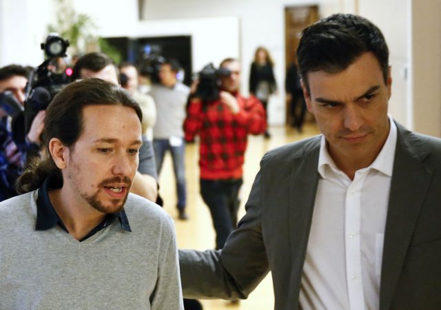 «Εμείς ή οι Ciudadanos» διαμηνύει ξανά στους Σοσιαλιστές το Podemos