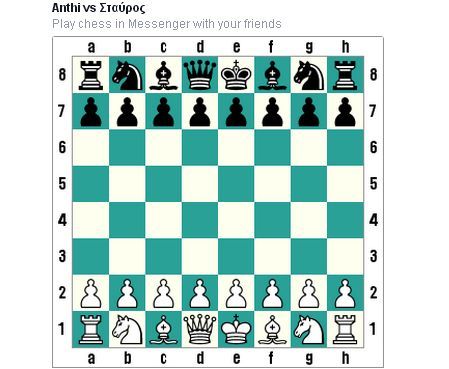 Μπορείτε να παίξετε σκάκι μέσω… Facebook Messenger;