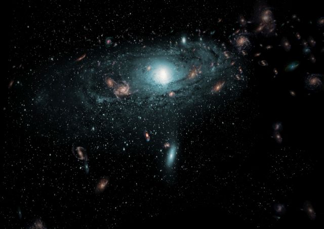 Αθέατοι κόσμοι δείχνουν να έλκουν τον Γαλαξία