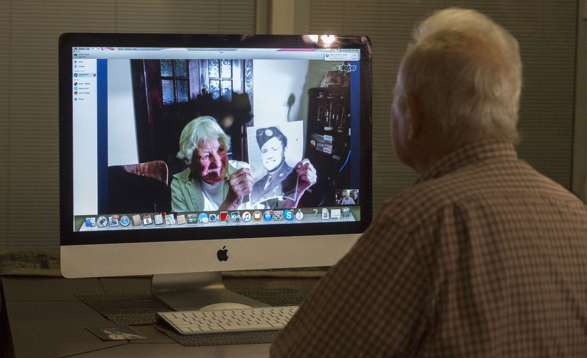 Ζευγάρι του Β’ Παγκοσμίου Πολέμου συναντιέται μετά από 71 χρόνια