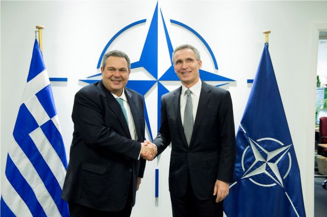 Καμμένος: Το ΝΑΤΟ θα αναπτυχθεί στην ακτογραμμή της Τουρκίας