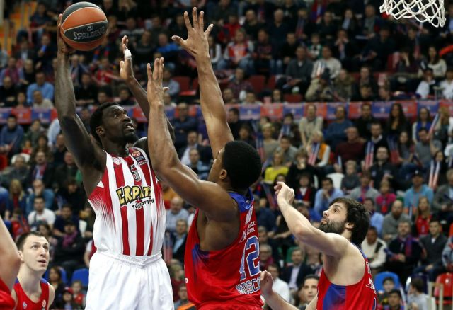 Ο Ολυμπιακός πάλεψε όμως «λύγισε» από την ΤΣΣΚΑ