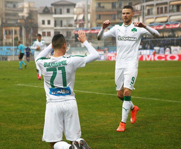 «Διπλό» του Παναθηναϊκού στα Γιάννενα με δύο γκολ του Μπεργκ