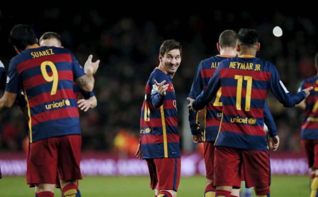 «Θύελλα» η Μπάρτσα με Μέσι και Σουάρες, ξανά 2η η Ατλέτικο