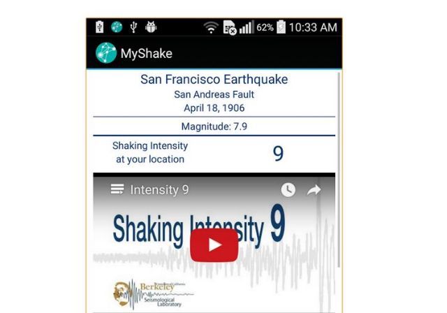 Smartphone στην υπηρεσία της έγκαιρης καταγραφής σεισμικών δονήσεων