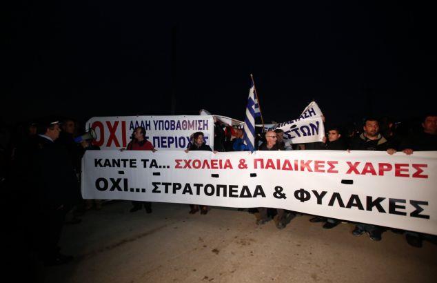 Κινητοποιήσεων συνέχεια στα Διαβατά για το hotspot