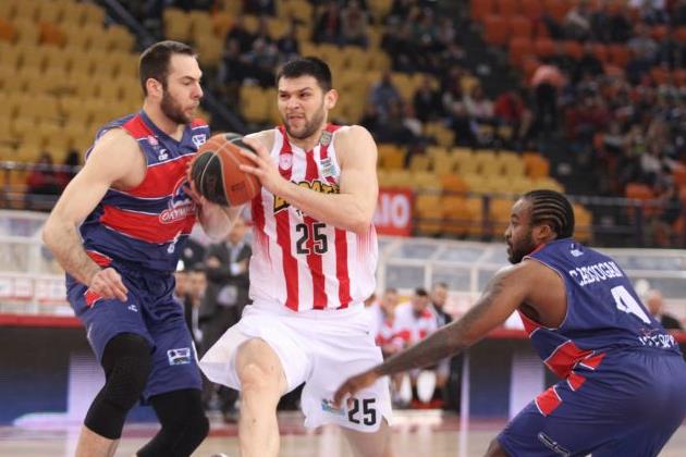 Ο Ολυμπιακός διατήρησε εύκολα την πρώτη θέση κόντρα στα Τρίκαλα