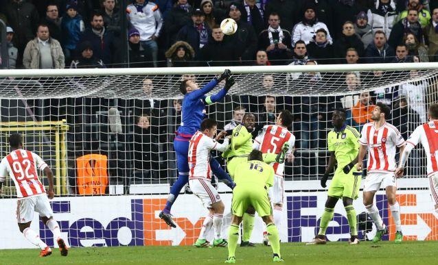 Ήττα του Ολυμπιακού με 1-0 από την Άντερλεχτ στο Βέλγιο