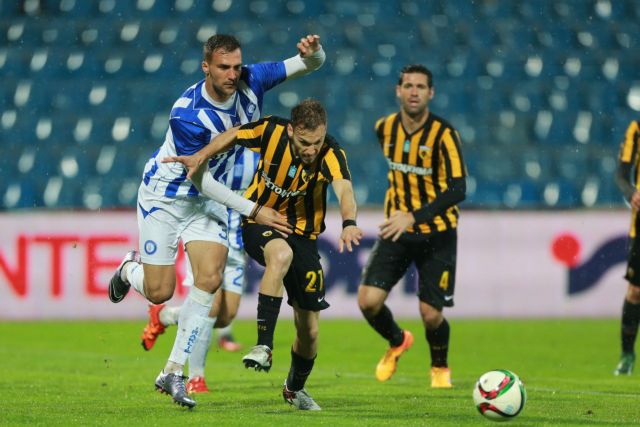 «Σκόνταψε» στο Καυτανζόγλειο η ΑΕΚ, ισοπαλία στην Τρίπολη