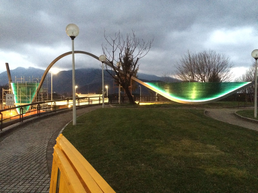 «Ορίζοντας ΙΙ»: νέο έργο μεγάλων διαστάσεων του Κώστα Βαρώτσου στην Ιταλία