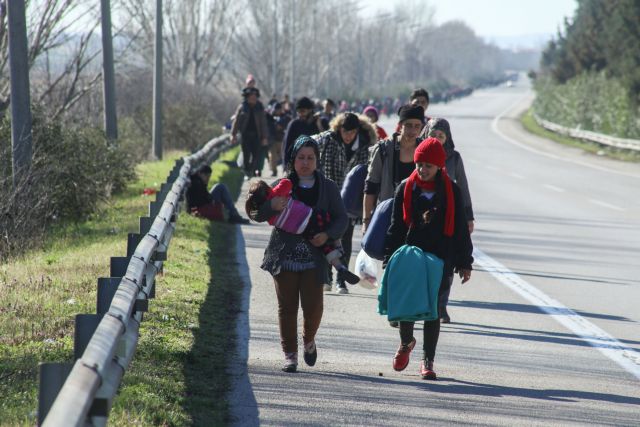 Ειδομένη: Εκκενώθηκε η γραμμή του ΟΣΕ, στην Αθήνα επιστρέφουν οι Αφγανοί
