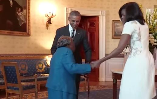 Πώς επισκέπτεσαι τον Λευκό Οίκο στα 106; Χορεύοντας!