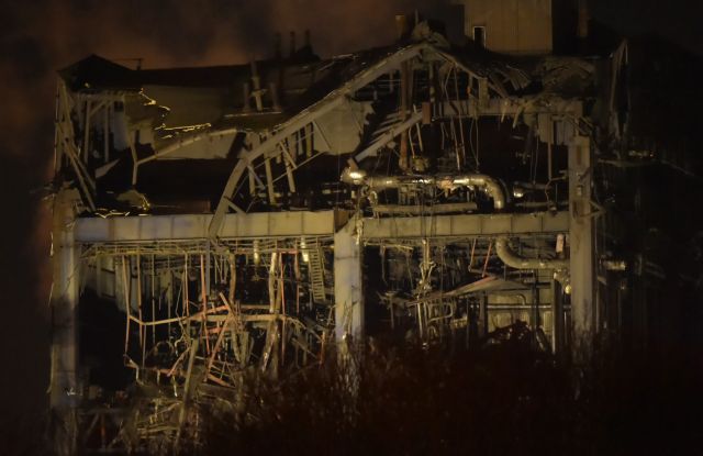 Ένας νεκρός σε κατάρρευση κτιρίου σε σταθμό ηλεκτρικής ενέργειας στη Βρετανία