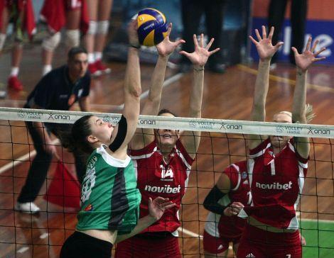 Παναθηναϊκός-Ολυμπιακός στον ημιτελικό του φάιναλ φορ βόλεϊ γυναικών