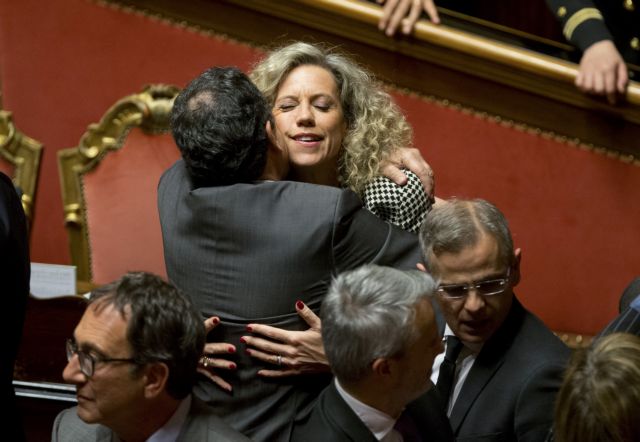 Η ιταλική Γερουσία ενέκρινε το Σύμφωνο Συμβίωσης