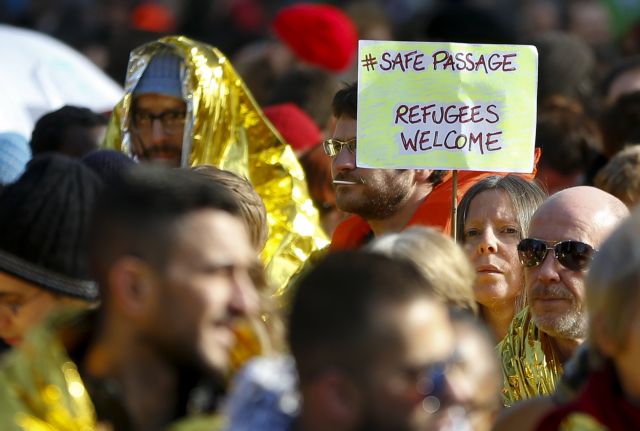 Συγκέντρωση στις Βρυξέλλες κατά των κλειστών συνόρων στο προσφυγικό