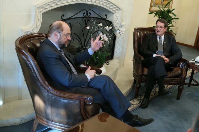 Διήμερο επαφών του Μάρτιν Σουλτς στην Κύπρο