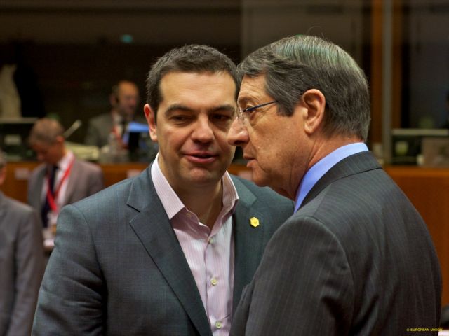 Συνάντηση Τσίπρα – Αναστασιάδη στις Βρυξέλλες