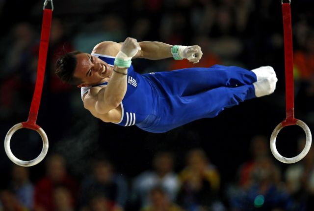 World rings champion Petrounias clinches gold medal in Doha