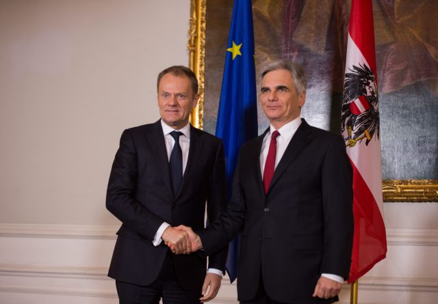 Τουσκ: Τεστ για τον ευρωπαϊσμό μας η στήριξη της Ελλάδας