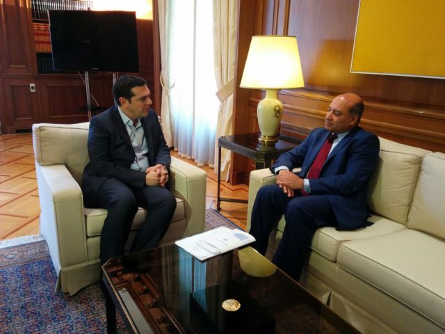 Τα επενδυτικά σχέδια στη συνάντηση Τσίπρα με τον πρόεδρο της EBRD