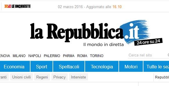 Προς συγχώνευση οι όμιλοι των εφημερίδων La Repubblica και La Stampa