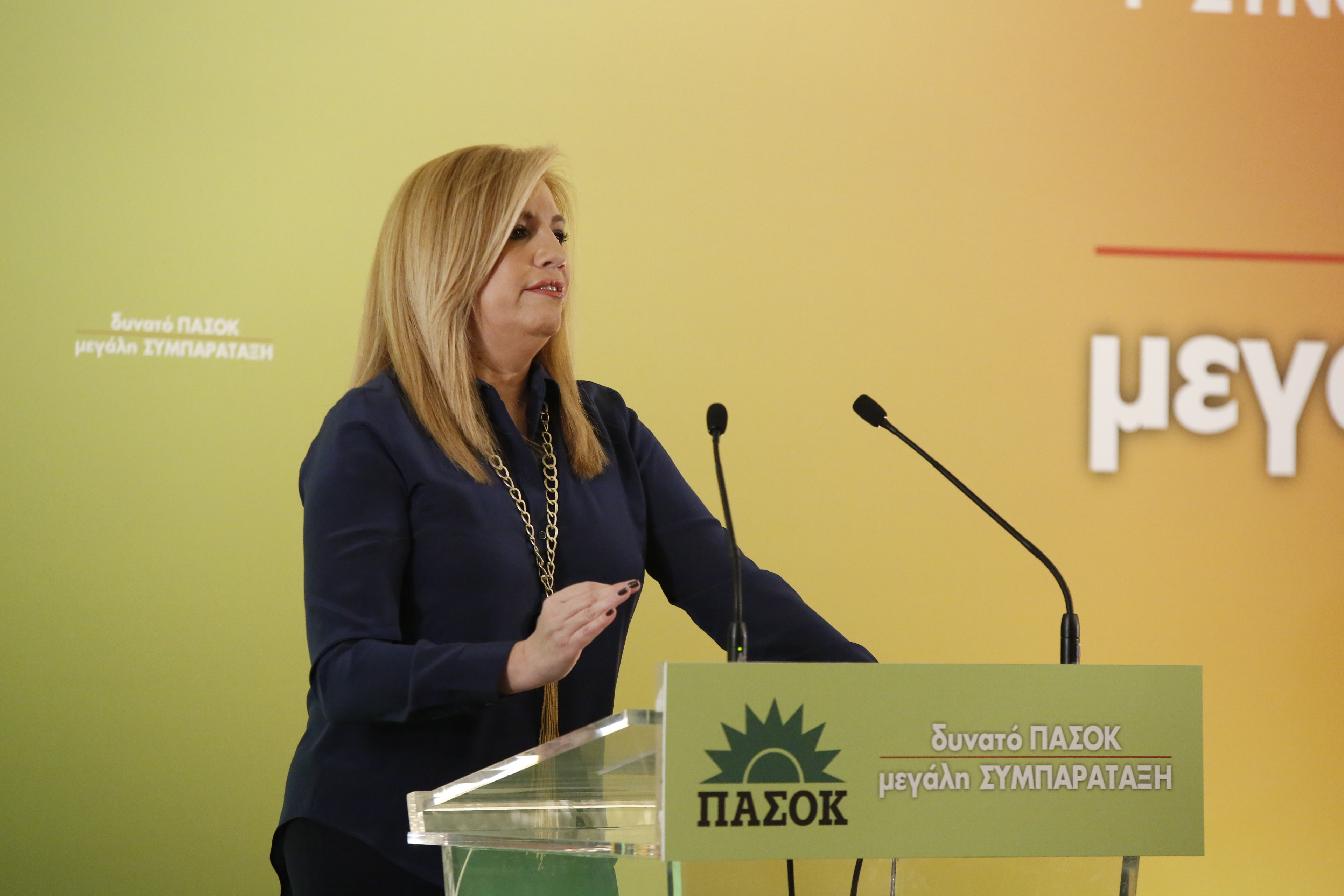 Γεννηματά: Οκτώ σημεία για την αντιμετώπιση της προσφυγικής κρίσης
