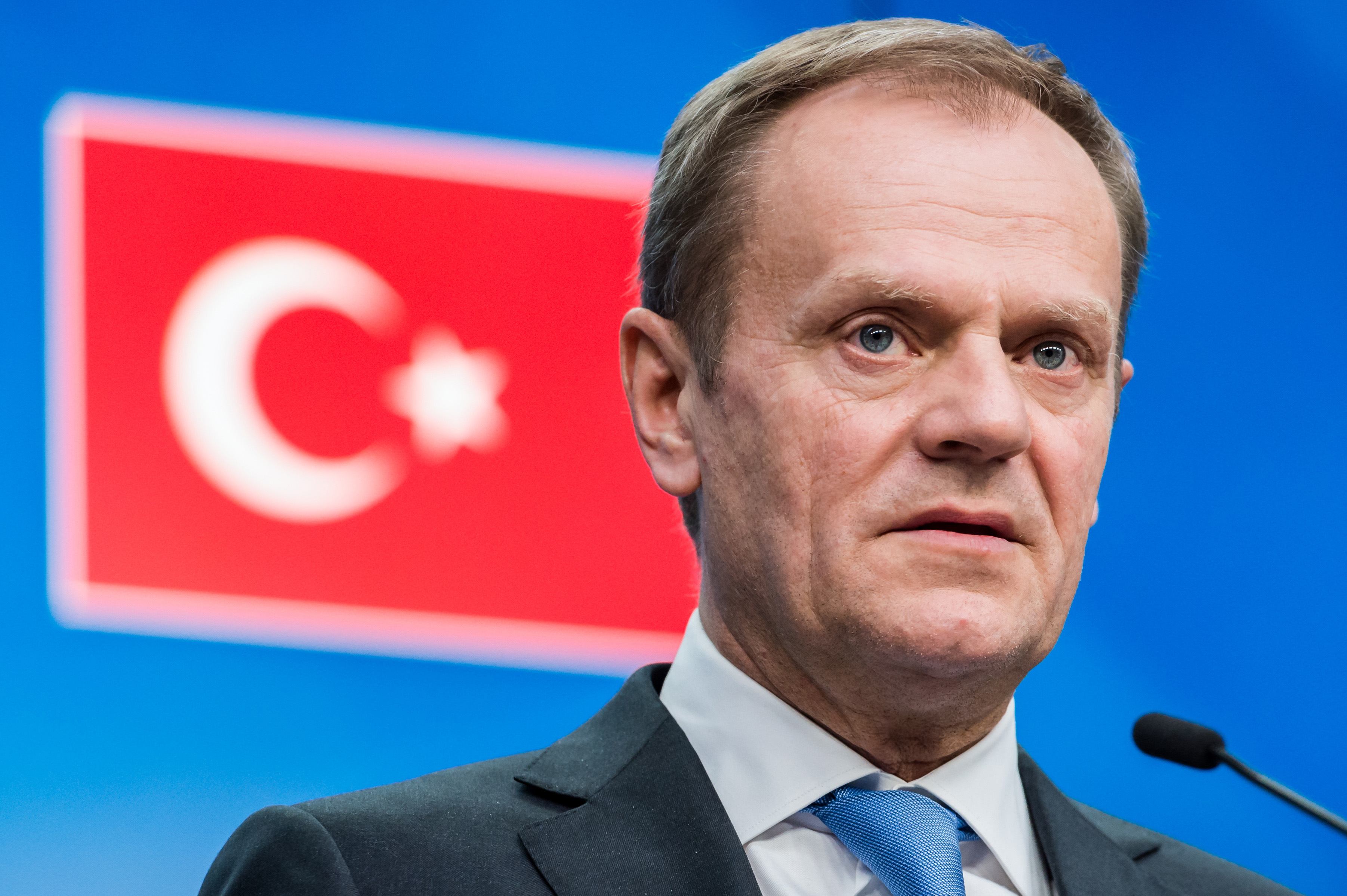 Ευρωτουρκικά και προσφυγικό στην ατζέντα Τουσκ στη Λευκωσία