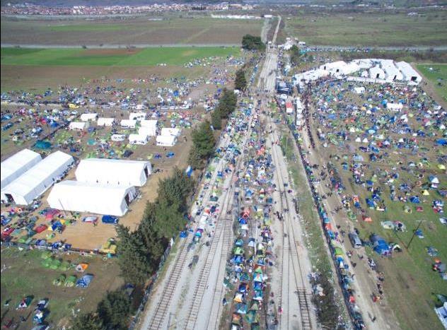 Έλεγχοι στα καταστήματα της Ειδομένης