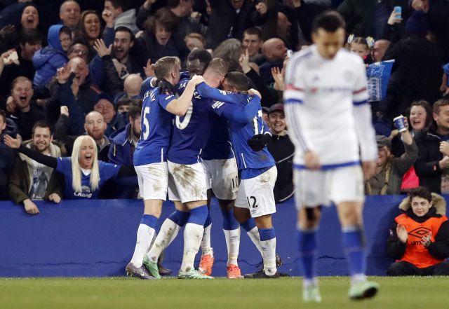 Η Έβερτον «πέταξε» την Τσέλσι εκτός FA Cup