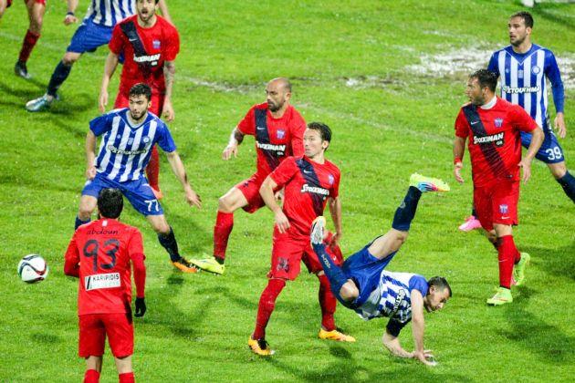 Μοιράστηκαν βαθμούς και γκολ Ηρακλής και Βέροια