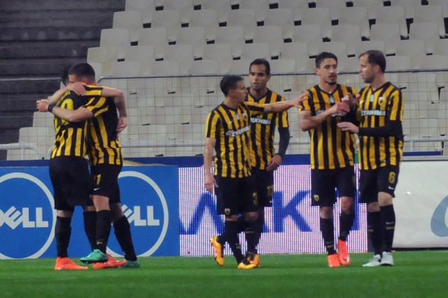 «Καθάρισε» σε δεκατρία λεπτά η ΑΕΚ, 3-0 τον Πανθρακικό