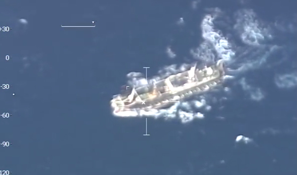 Το Λιμενικό της Αργεντινής ανοίγει πυρ και βυθίζει κινέζικο αλιευτικό