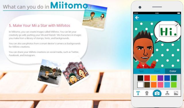 App κοινωνικής δικτύωσης ως Mii, το πρώτο smartphone app της Nintendo