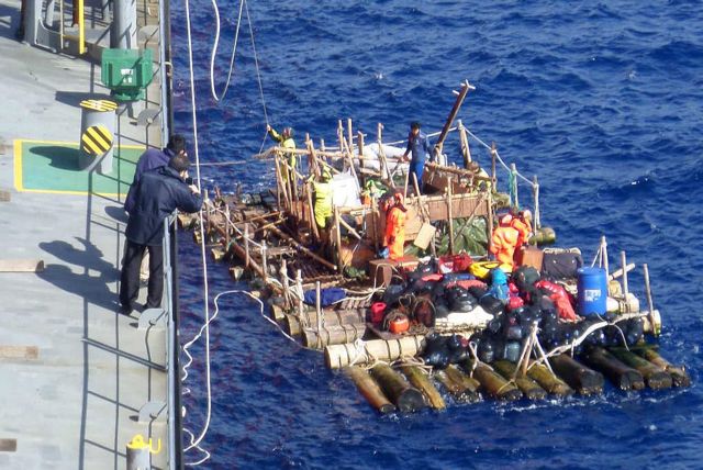 Θέλησαν να περάσουν τον Ειρηνικό με σχεδίες, αλλά τελικά φώναξαν βοήθεια